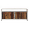 Komoda palisandr United 185 cm v industriálním stylu - VÝPRODEJ  Komody MH01495W0