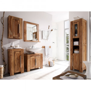 Koupelnová skříňka Stella palisandr 130 cm  Koupelnové skříňky MH1179WX