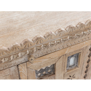 Dřevěná komoda Maximus ručně vyřezávaná - VÝPRODEJ  Komody a šatní skříně MH1412WX