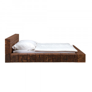 Dřevěná postel Dunlop 180x200 masiv mango - VÝPRODEJ  Postele MH1207WX