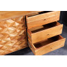 Komoda Alpine 145 cm masiv akácie honey  Komody 43737