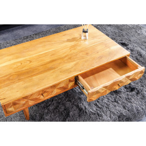 Konferenční stolek Alpine 100 cm masiv akácie honey  Komody 43734