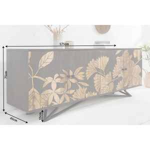 Komoda Jungle 160cm masiv mango  Komody 38727