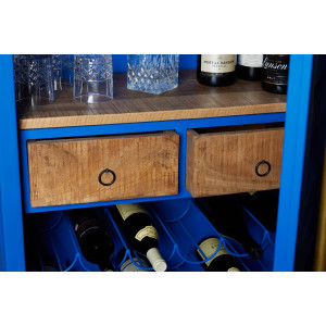 Barová skříň Container 180cm  Stojany na víno 43598