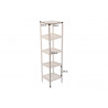 Koupelnový regál Bamboo Spa 145cm BAMBUS  Koupelnové skříňky 40943