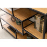 Regál Slim line115 cm divoký dub  Regály 42020