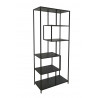 Regál Slim line 185x77 cm Marmor anthrazit  Knihovny a police 44181