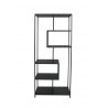 Regál Slim line 185x77 cm Marmor anthrazit  Knihovny a police 44181