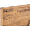 Dřevěná postel Sharon 180x200 masiv borovice  Postele MHA2200W