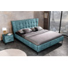 Postel Boutique 160x200cm Bpetrolejová samet  Postele 41427
