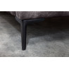 Postel Boutique 180x200cm tmavě šedá samet  Postele 41670