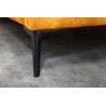Postel Boutique 180x200cm tmavě žlutá samet  Postele 41667