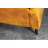 Postel Boutique 180x200cm tmavě žlutá samet  Postele 41667