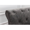 Postel Kensington 160x200cm tmavě šedá mikrovlákno  Postele 40605