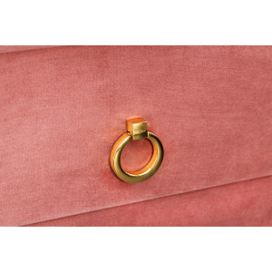 Noční stolek pearl 50 CM tmavě růžový  Noční stolky 41021