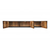 Závěsný televizní stolek Golden Sunset 160cm mango Black Místnosti 44250