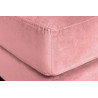 Taburet Cozy Velvet 80cm tmavě růžový samet  Taburety a podnožky 43607