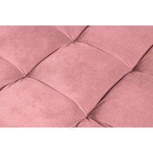 Taburet Cozy Velvet 80cm tmavě růžový samet  Taburety a podnožky 43607