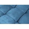 Taburet Cozy Velvet 80cm Blue samet  Taburety a podnožky 43608