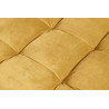 Taburet Cozy Velvet 80cm tmavě žlutý samet  Taburety a podnožky 41302