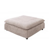 Taburet Heaven 100cm champagne béžová Teddy  Taburety a podnožky 44186