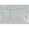 Taburet Modern Barock 90cm smaragdově zelený  Taburety a podnožky 39611