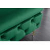 Taburet Modern Barock 90cm smaragdově zelený  Taburety a podnožky 39611