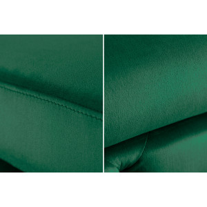 Taburet Modern Barock 90cm smaragdově zelený  Taburety a podnožky 39611