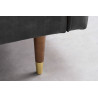 Pohovka Couture 195cm šedá rozkládací  Sedací soupravy 42395