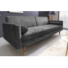 Pohovka Couture 195cm šedá rozkládací  Sedací soupravy 42395