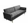 Pohovka Couture 195cm šedá rozkládací  Sedací soupravy 42395