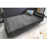 Pohovka Couture 195cm šedá rozkládací  Sedací soupravy 42395