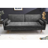 Pohovka Couture 195cm šedá rozkládací  Sedací soupravy 42395