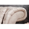 Pohovka PARIS 225 cm šampaňská samet Chesterfield Sedací soupravy 42662
