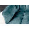 Stolová lavice Papillon 165cm petrolejová samet  Sedací soupravy 44528
