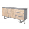 Komoda Barracuda 150cm masiv mango/teak  Komody a šatní skříně 43349