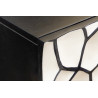 Komoda Vulcano 177cm mango BÍLÁ / ČERNÁ  Komody 44646