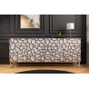 Komoda Vulcano 177cm mango BÍLÁ / ČERNÁ  Komody 44646