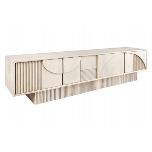 Televizní stolek Art Deco 200cm masiv mango  TV stolky a komody 44061