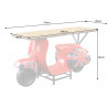 Barový pult Scooter 165cm masiv mango  Ostatní 43559
