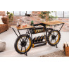 Barový pult Motorcycle 185cm masiv mango  Stojany na víno 42103