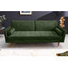 Pohovka Couture 195cm zelená rozkládací  Sedací soupravy 42493