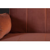 Pohovka Divani II 215cm sametově růžová rozkládací  Sedací soupravy 40091