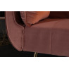 Pohovka Divani II 215cm sametově růžová rozkládací  Sedací soupravy 40091