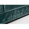 Pohovka CHESTERFIELD 3M 200 CM petrolejová samet Chesterfield Sedací soupravy 43091