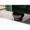 Pohovka CHESTERFIELD 205 CM zelená samet Chesterfield Sedací soupravy 40483