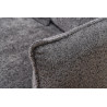 Pohovka Cocooning 225cm Šedá plyšová látka  Sedací soupravy 43440