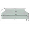 Luxusní pohovka Cozy 220cm zelená samet  Sedací soupravy 39845