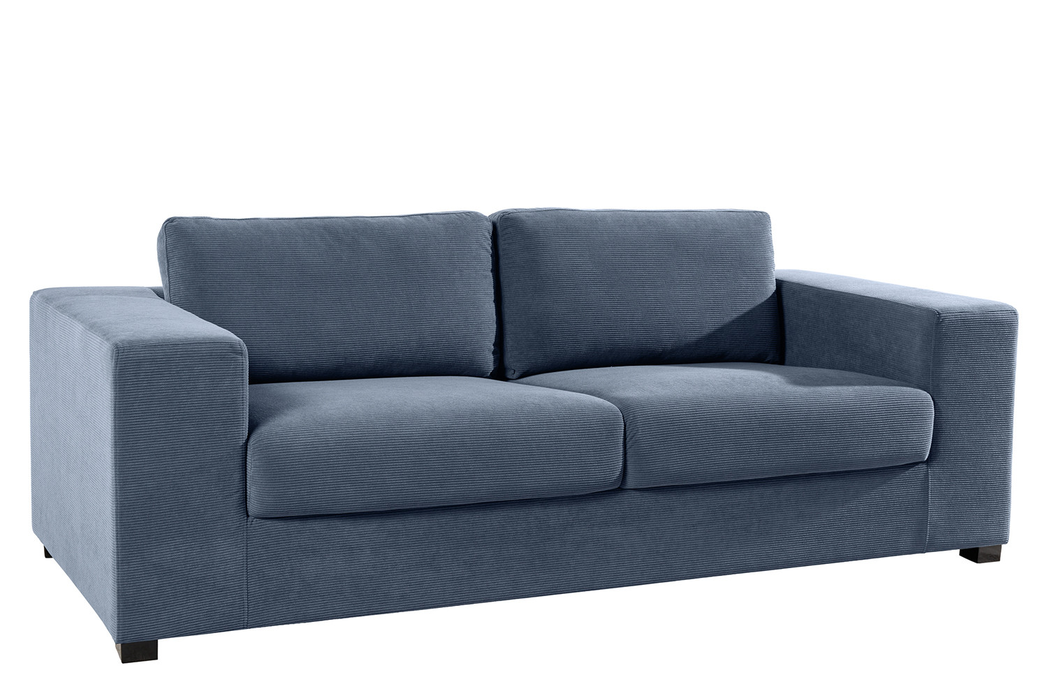 Pohovka Lounger 220cm modrá manšestr  Sedací soupravy 43757