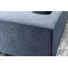 Pohovka Lounger 220cm modrá manšestr  Sedací soupravy 43757